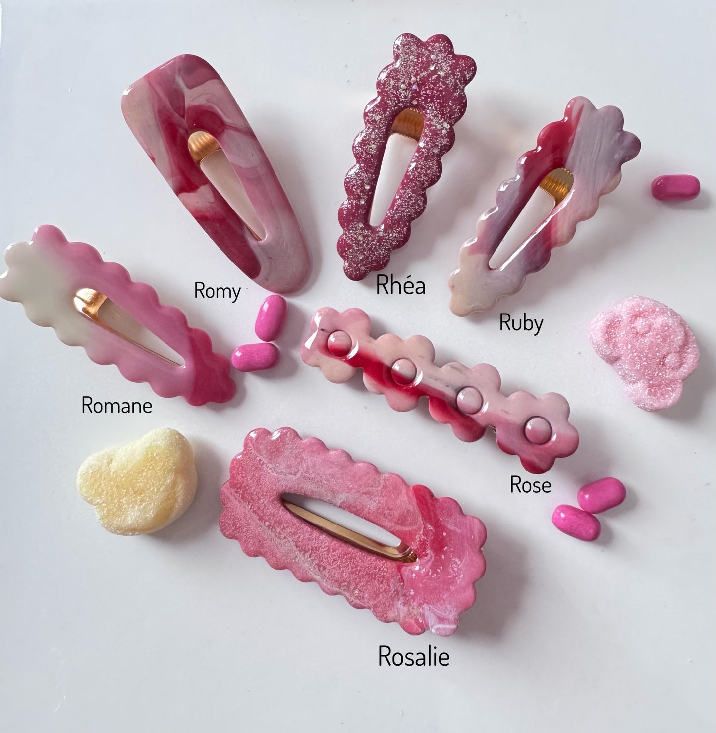 Barrettes à cheveux