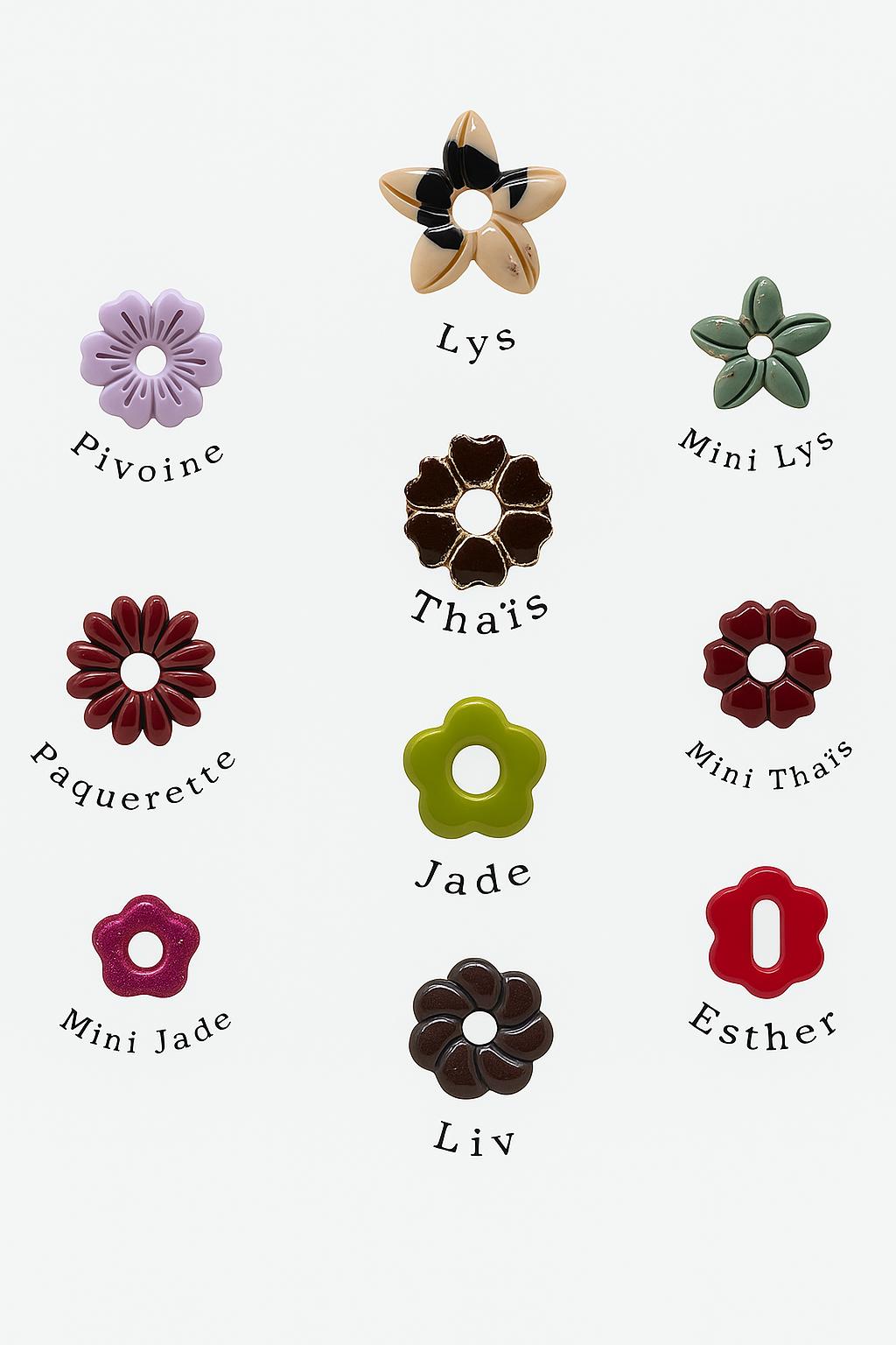 Palette de "VIOLETS"