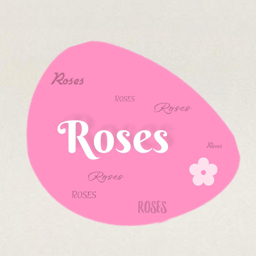 Palette de "ROSES"
